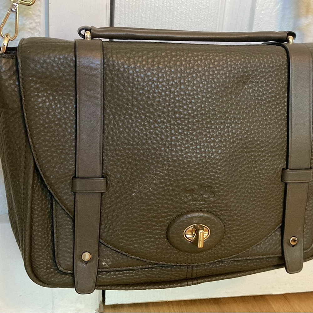 Rare Olive Green Coach Crossbody